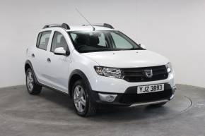 Dacia Sandero Stepway 1.5 dCi Ambiance 5dr Hatchback Diesel White at Eternity Demo 1 Selby