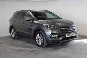 Hyundai Santa Fe 2.2 CRDi Blue Drive Premium 5dr Auto [7 Seats] Estate Diesel Silver at Eternity Demo 1 Selby