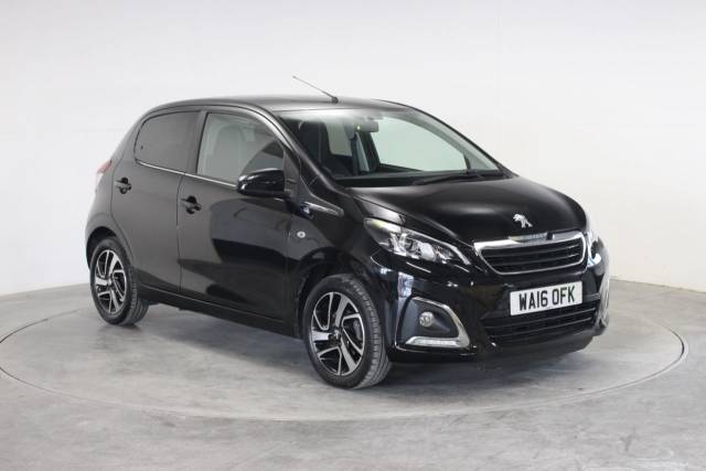 Peugeot 108 1.2 PureTech Allure 5dr Hatchback Petrol Black